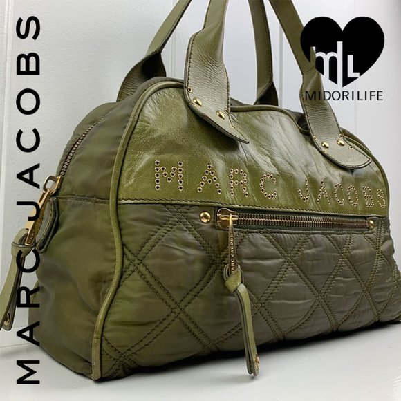 MARC JACOBS Kristin Quilted Bowler Bag - Picture 2 of 12